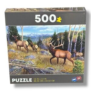 Sure-Lox “Mountain Music" 500pc Jigsaw Puzzle- NEW